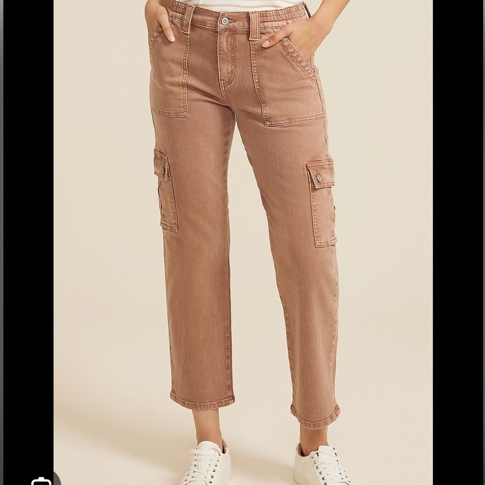 Flying Monkey Wide Leg Pants in Tan